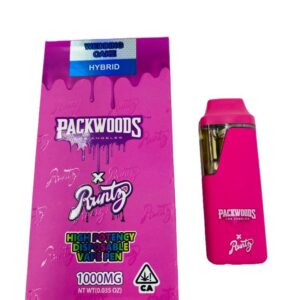 Packwoods X Runtz Disposable 2Grams Wedding Cake