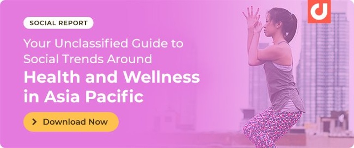 Healthy Living Industry Social Report - Digimind - Blog CTA