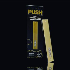 Push pen Disposable 24k Gold Punch