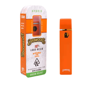 Dabwoods Disposable Live Resin Full gram - Green Velvet - 1g