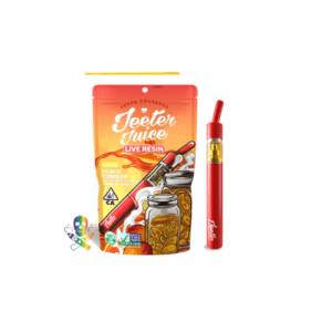 Jeeter Juice straws Disposable Peach Cobbler