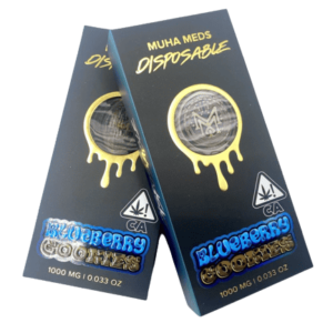 Muha Meds Blueberry Cookies 1,000mg Disposable