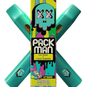 Pac Man Carts Unicorn Zkittles Disposable - 2000MG